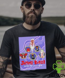 Jimmy Butler Across The Jimmy Verse Spider Man Style T Shirt