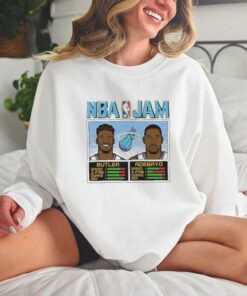 Jimmy Butler And Bam Adebayo Original Vice NBA Jam Miami Heat Unisex T Shirt