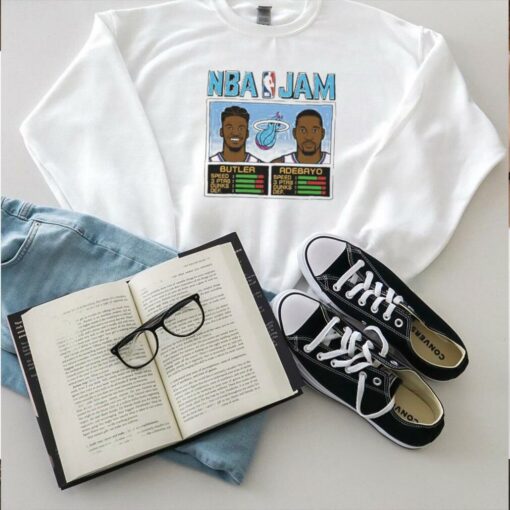 Jimmy Butler And Bam Adebayo Original Vice NBA Jam Miami Heat Unisex T Shirt