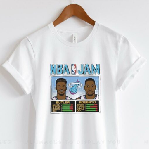 Jimmy Butler And Bam Adebayo Original Vice NBA Jam Miami Heat Unisex T Shirt