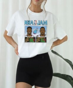 Jimmy Butler And Bam Adebayo Original Vice NBA Jam Miami Heat Unisex T Shirt