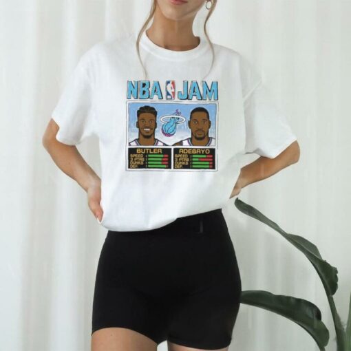 Jimmy Butler And Bam Adebayo Original Vice NBA Jam Miami Heat Unisex T Shirt