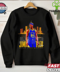 Jimmy Butler Golden State Warriors skyline signature shirt