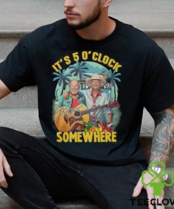 Jimmy buffett and alan jackson it’s 5 o’ clock somewhere shirt 2 Jimmy buffett and alan jackson it’s 5 o’ clock somewhere shirt