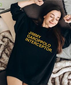 Jimmy garoppolo interceptor shirt
