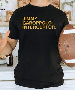 Jimmy garoppolo interceptor shirt 1 Jimmy garoppolo interceptor shirt