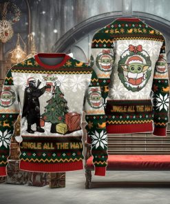 Jingle All The Way Mandalorian Star Wars Ugly Christmas Sweater