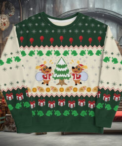 Jingle Animal Crossing Ugly Christmas Sweater