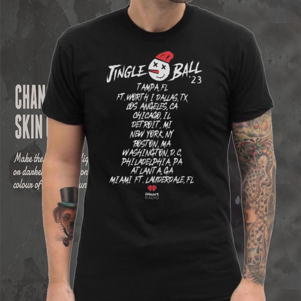 Jingle Ball 2023 Merch Jingle Ball 23 Happy Snowman Shirt Jingle Ball 2023 Merch Jingle Ball 23 Happy Snowman Shirt