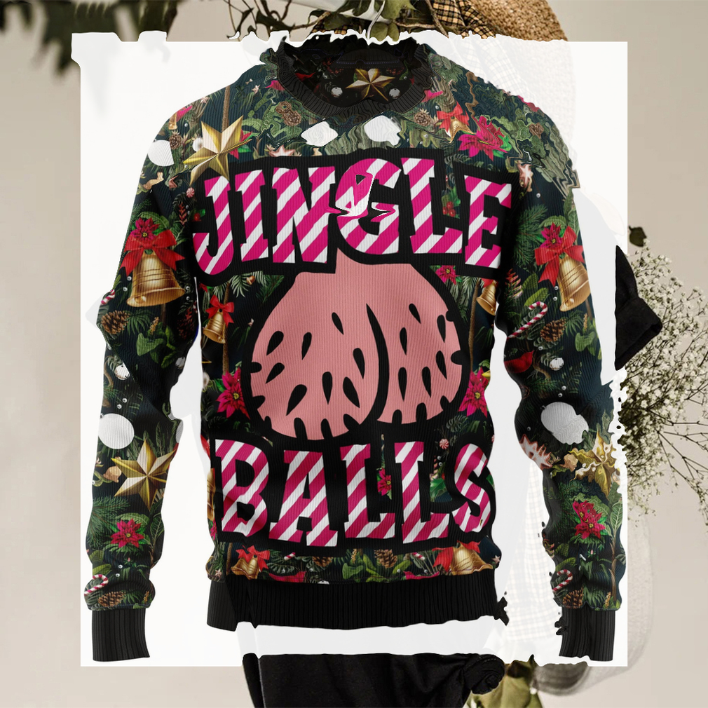 Jingle Balls Christmas Graphic Sweater