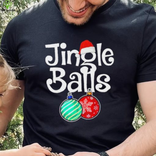 Jingle Balls Christmas Holiday Xmas Couples Matching Shirt