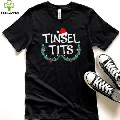 Jingle Balls Tinsel Tits Couples Christmas Matching Couple Shirt