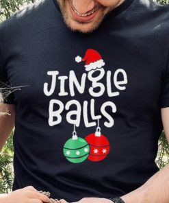 Jingle Balls Tinsel Tits Matching Christmas Couples Shirt