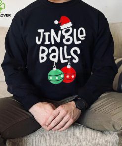 Jingle Balls Tinsel Tits Matching Christmas Couples Shirt