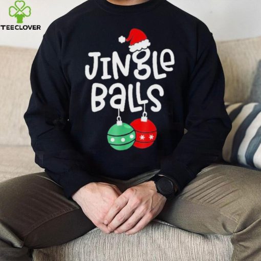 Jingle Balls Tinsel Tits Matching Christmas Couples Shirt