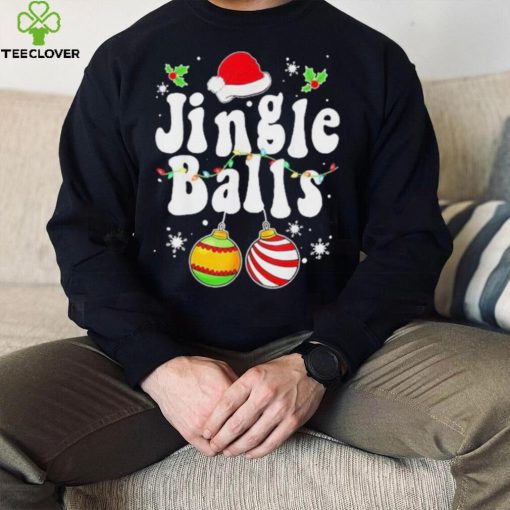 Jingle Balls Tinsel Tits Matching Couple Chestnuts Shirt