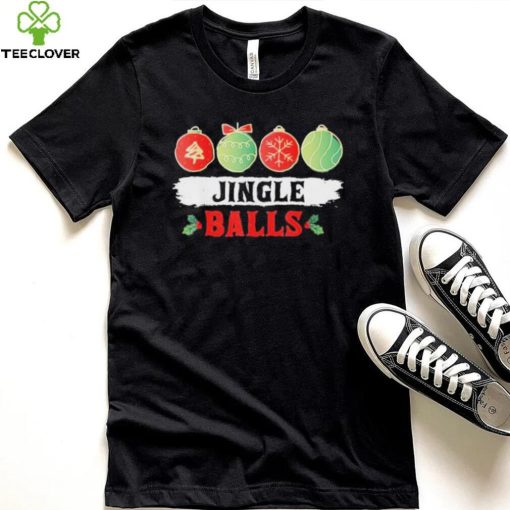 Jingle Balls Tinsel Tits Matching Couple Shirt