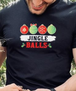 Jingle Balls Tinsel Tits Matching Couple Shirt