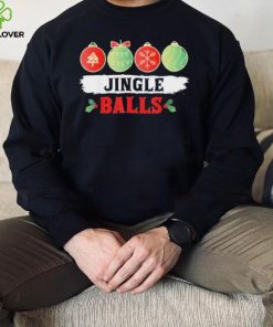 Jingle Balls Tinsel Tits Matching Couple Shirt