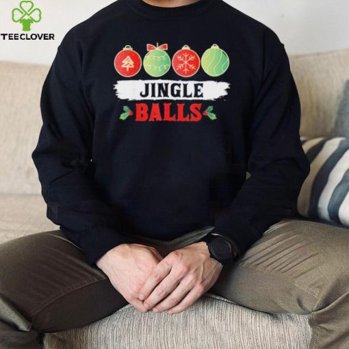 Jingle Balls Tinsel Tits Matching Couple Shirt