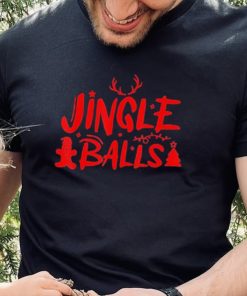 Jingle Balls Tinsel Tits Matching Couples Christmas Couple Shirt