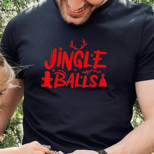 Jingle Balls Tinsel Tits Matching Couples Christmas Couple Shirt