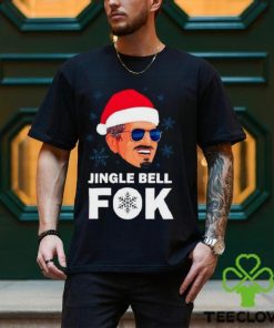 Jingle Bell Fok Santa Christmas T Shirt 2 Jingle Bell Fok Santa Christmas T Shirt