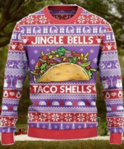 Jingle Bells Taco Shells Christmas Sweater