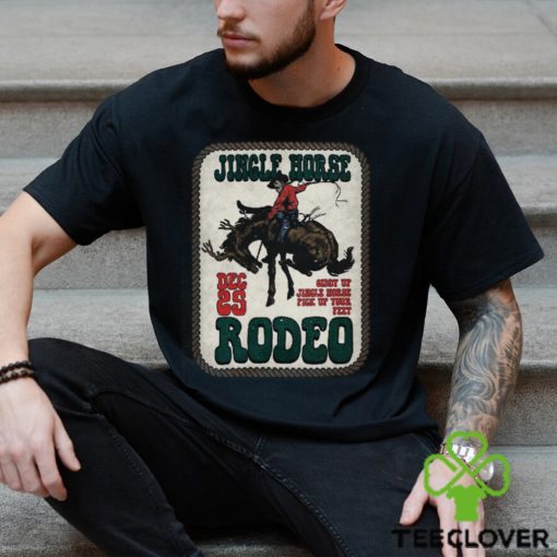 Jingle Horse Rodeo Christmas Shirt, Christmas Western T Shirt
