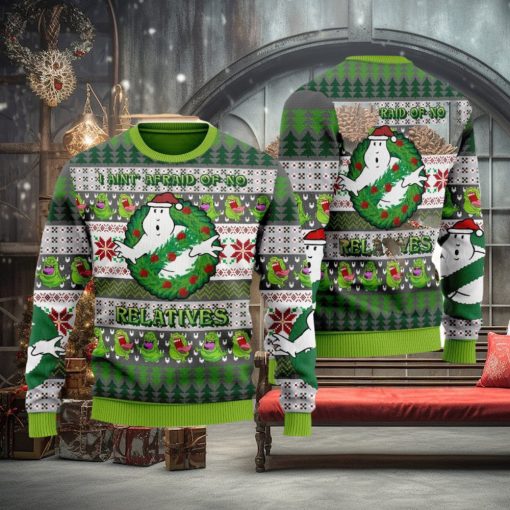 Jinglebusters Ghost Ugly Christmas Sweater Xmas Men And Women Christmas Gift