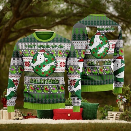 Jinglebusters Ghost Ugly Christmas Sweater Xmas Men And Women Christmas Gift