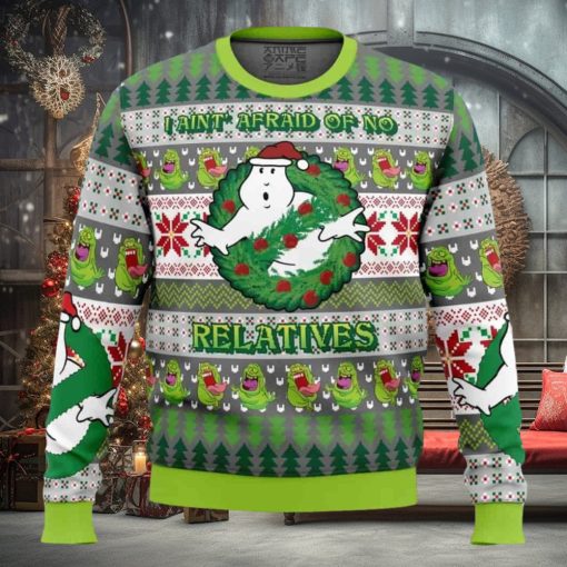 Jinglebusters Ghostbusters Ugly Christmas Sweater