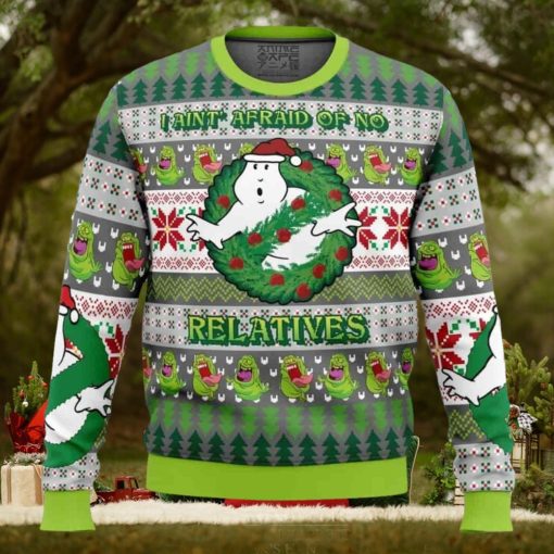 Jinglebusters Ghostbusters Ugly Christmas Sweater