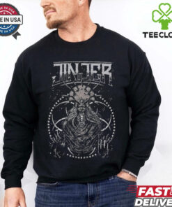 Jinjer Wallflowers Queen Of Everything Monochrome T shirts