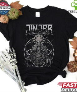 Jinjer Wallflowers Queen Of Everything Monochrome T shirts