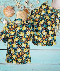 Jirachi PoKeMon Combo Hawaiian Shirt And Shorts Best For Men And Women Holidays