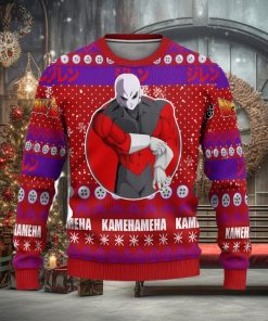 Jiren Anime Ugly Christmas Sweater 3D Gift For Men And Women Dragon Ball Z Xmas Gift