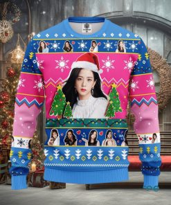 Jisoo Black Pink Thanksgiving Women Mens Ugly Christmas Sweater
