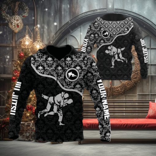 Jiu Jitsu Custom Name 3d All Over Print Hoodie