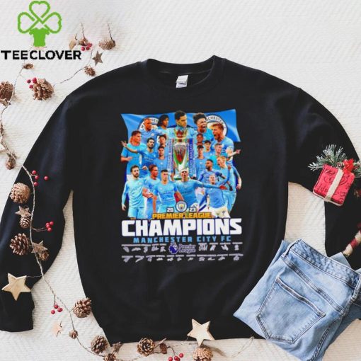 2023 Premier League Champions Manchester City FC signature shirt