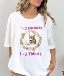 Jmcgg I Love Factoids I Love Tidbits Tee Shirt