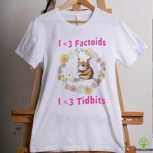 Jmcgg I Love Factoids I Love Tidbits Tee Shirt