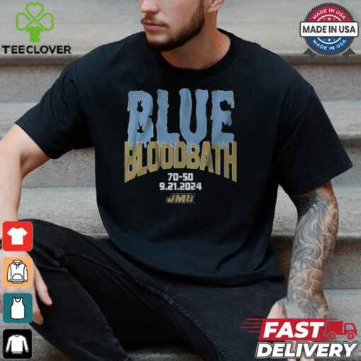 Jmu Football Blue Bloodbath Shirt