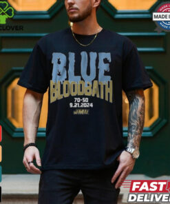 Jmu Football Blue Bloodbath Shirt