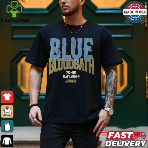 Jmu Football Blue Bloodbath Shirt