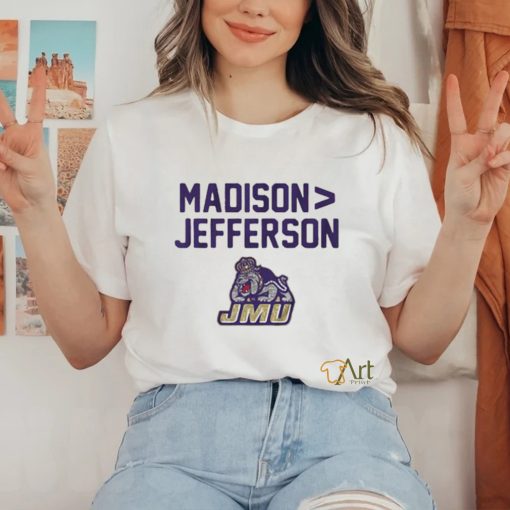 Jmu Football Madison Jefferson Shirt