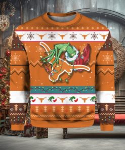 Longhorns Grnch Christmas Ugly Sweater