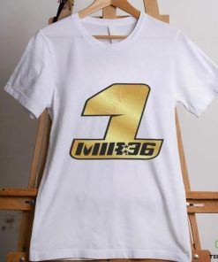 Joan Mir Gold Number 1 Classic Racing T Shirt