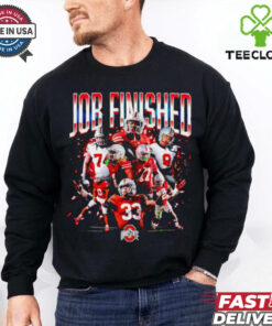 Job Finished Ohio State Buckeyes Football graphic hirt