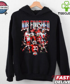 Job Finished Ohio State Buckeyes Football graphic hirt